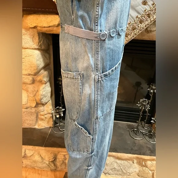 PISTOLA Grover denim relaxed jumpsuit - Picture 11 of 13